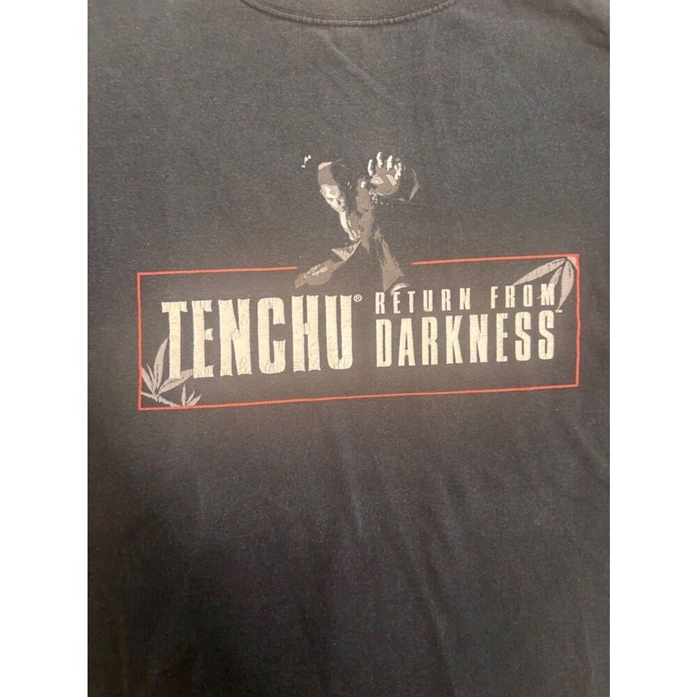 Anvil Gamestop Employee Promo T-Shirt - Men's XL Black "Can you return from dark